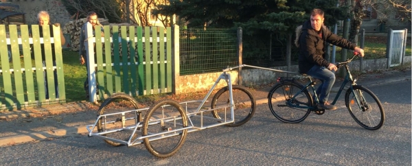 Premier tour de roues pour la &quot;ChaRnox&quot; d&#039;Alsace-Vélo-École