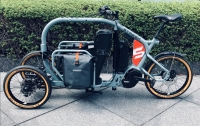 Streek, un vélo cargo triporteur design in Yokohama