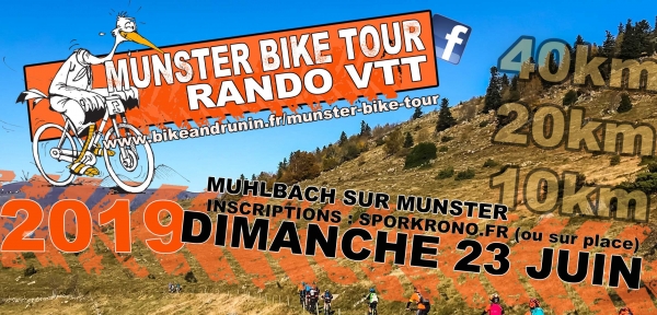Randonnée VTT Munster Bike Tour  23 juin 2019