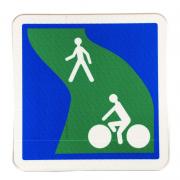 panneau-indication-circulation-des-pietons-et-vehicules-non-motorises-c115