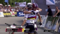 Mathieu Van der Poel dauphin surprise de Nino Schurter à Albstadt