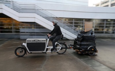 Vélo-cargo-remorque Bicylift