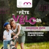 Fête du vélo m2A  29 juin Espace Tival de  Kingersheim
