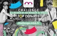 Challenge à l&#039;école à vélo de la m2A