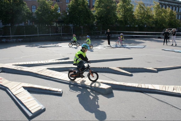 Danemark: des parcs cyclistes pour initier les tout-petits au vélo dès le plus jeune âge