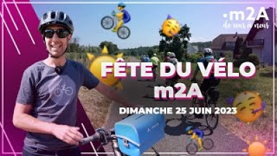 La vidéo de la &quot;Fête du vélo &quot; m2A est en ligne !