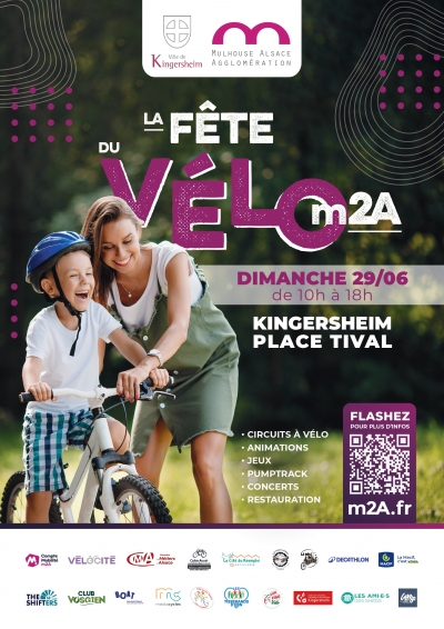 Fête du Vélo m2A à Kingersheim