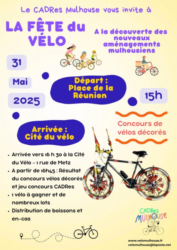 Fête du vélo CADRes Mulhouse