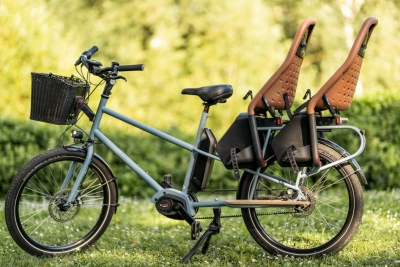 Un vélo cargo à assistance électrique made in Moselle
