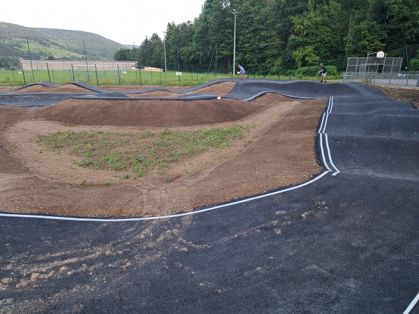 Les travaux du Pumptrack de Buhl Lautenbach bien avancé