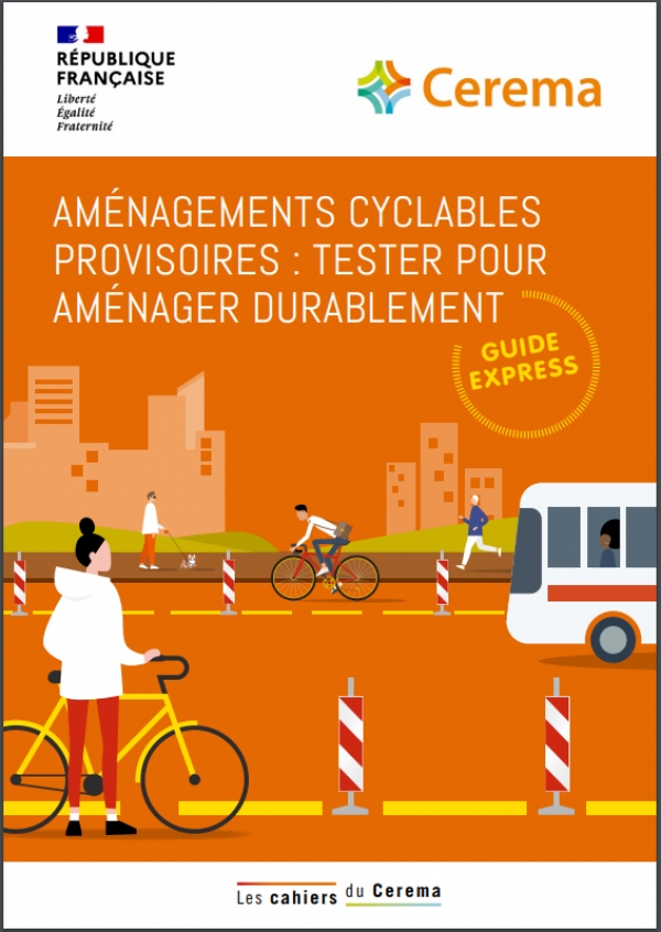 Nouveau document - Aménagements Cyclables Provisoires -édité par le CEREMA
