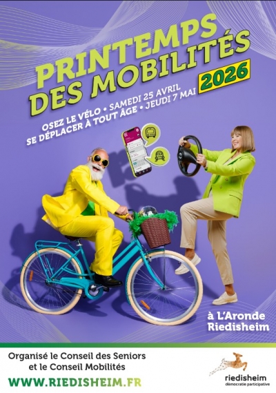 Le Printemps des Mobilit&eacute;s &agrave; Riedisheim