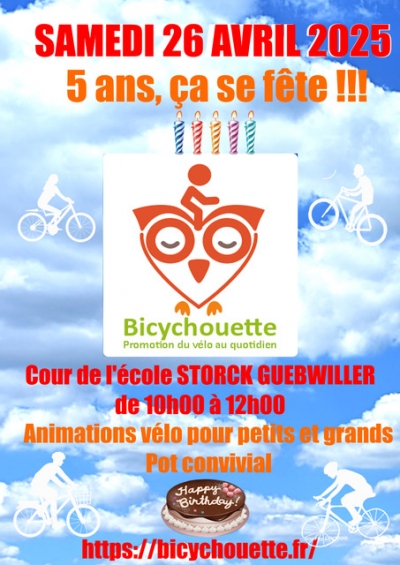 L’association Bicychouette fête ses 5 ans