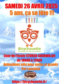 L’association Bicychouette fête ses 5 ans