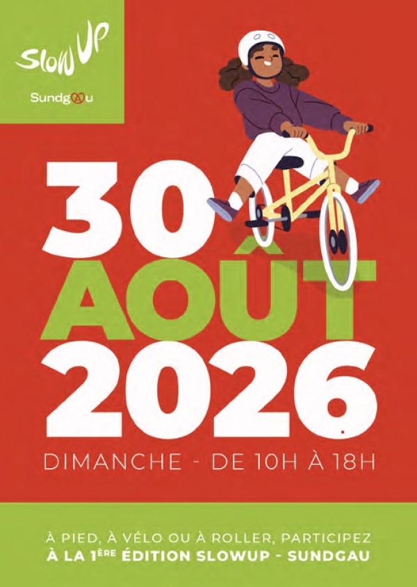 1er Slow Up du Sundgau 30 Ao&ucirc;t 2026