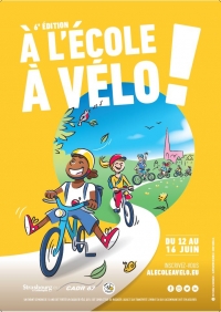 A l&#039;école à vélo dans l&#039;Eurométrople du 12 au 16 juin