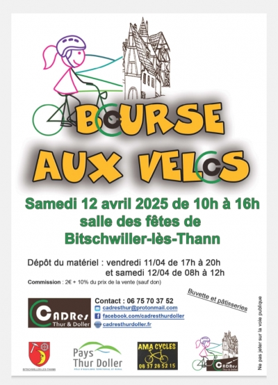 Bourse aux vélos à Bitschwiller les Thann